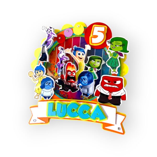 d (4) Topper de Tartas Personalizados (SHAKER)