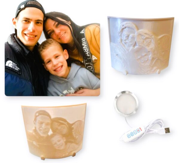 litofanias 1 Litofanías Personalizadas: Tu recuerdo iluminado para siempre